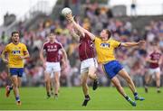 17 July 2016; Adrian Varley of Galway in action against Niall Daly of Roscommon during the Connacht GAA Football Senior Championship Final Replay match between Galway and Roscommon at Elverys MacHale Park in Castlebar, Co Mayo. Photo by Stephen McCarthy/Sportsfile