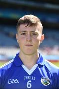 17 July 2016; Laois captain Sean Byrne prior to the Electric Ireland Leinster GAA Football Minor Championship Final match between Laois and Kildare at Croke Park in Dubin. Photo by Ray McManus/Sportsfile