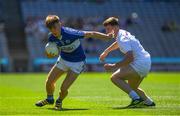 17 July 2016; Adam Deering of Laois in action against Jason Gibbons of Kildare during the Electric Ireland Leinster GAA Football Minor Championship Final match between Laois and Kildare at Croke Park in Dubin. Photo by Ray McManus/Sportsfile