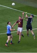17 July 2016; Philip McMahon, left, and Stephen Cluxton of Dublin in action against John Heslin of Westmeath during the Leinster GAA Football Senior Championship Final match between Dublin and Westmeath at Croke Park in Dubin. Photo by Daire Brennan/Sportsfile
