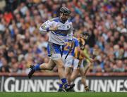 5 September 2010; Tipperary goalkeeper Brendan Cummins celebrates after scoring a point in the 27th minute. GAA Hurling All-Ireland Senior Championship Final, Kilkenny v Tipperary, Croke Park, Dublin. Picture credit: Dáire Brennan / SPORTSFILE