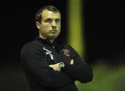 10 September 2010; Dundalk manager Ian Foster during the game. Airtricity League Premier Division, Drogheda United v Dundalk, United Park, Drogheda, Co. Louth. Photo by Sportsfile