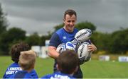 20 July 2016; Bryan Byrne of Leinster in action during the Bank of Ireland Leinster Rugby Summer Camp at Tullow RFC in Tullow, Co Carlow. Photo by Daire Brennan/Sportsfile