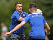 20 July 2016; Hugo Keenan in action during a Leinster Rugby School of Excellence camp at Kings Hospital in Palmerstown, Dublin. Photo by Eóin Noonan/Sportsfile