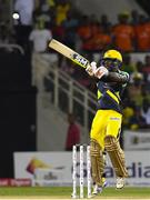 20 July 2016;  Chadwick Walton of Jamaica Tallawahs hits 4 during Match 20 of the Hero Caribbean Premier League match between Jamaica Tallawahs and Barbados Tridents at Sabina Park in Kingston, Jamaica. Photo by Randy Brooks/Sportsfile