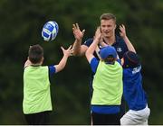 21 July 2016; Josh van der Flier of Leinster in action during the Bank of Ireland Leinster Rugby Summer Camp at Portlaoise RFC in Portlaoise, Co. Laois. Photo by Daire Brennan/Sportsfile