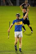 11 September 2010; Seamus Hennessy, Tipperary, celebrates as the referee blows the final whistle. Bord Gais Energy GAA Hurling Under 21 All-Ireland Championship Final, Tipperary v Galway, Semple Stadium, Thurles, Co. Tipperary. Picture credit: Ray McManus / SPORTSFILE