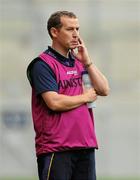 12 September 2010; Wexford manager J.J. Doyle during the game. Gala All-Ireland Senior Camogie Championship Final, Galway v Wexford, Croke Park, Dublin. Photo by Sportsfile