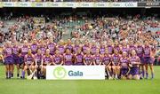 12 September 2010; The Wexford squad. Gala All-Ireland Senior Camogie Championship Final, Galway v Wexford, Croke Park, Dublin. Picture credit: Oliver McVeigh / SPORTSFILE