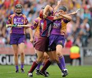 12 September 2010; Mags D'Arcy, Wexford, in action against Terese Maher, Galway. Gala All-Ireland Senior Camogie Championship Final, Galway v Wexford, Croke Park, Dublin. Picture credit: Oliver McVeigh / SPORTSFILE
