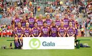 12 September 2010; The Wexford team. Gala All-Ireland Senior Camogie Championship Final, Galway v Wexford, Croke Park, Dublin. Picture credit: Oliver McVeigh / SPORTSFILE