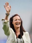 12 September 2010; Marie Maher during the Kilkenny Jubilee Team Presentation at the Gala All-Ireland Camogie Championship Finals, Croke Park, Dublin. Photo by Sportsfile