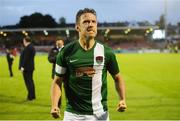 21 July 2016; Alan Bennett of Cork City celebrates after the UEFA Europa League Second Qualifying Round 2nd Leg match between Cork City and BK Hacken at Turner's Cross in Cork. Photo by Diarmuid Greene/Sportsfile