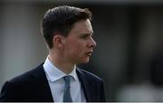 21 July 2016; Trainer Joseph O'Brien during the Japan Racing Association Tyros Stakes during the Bulmers Evening Meeting at Leopardstown in Dublin. Photo by Brendan Moran/Sportsfile