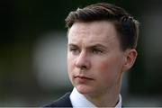 21 July 2016; Trainer Joseph O'Brien during the Japan Racing Association Tyros Stakes during the Bulmers Evening Meeting at Leopardstown in Dublin. Photo by Brendan Moran/Sportsfile
