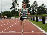 22 July 2016; Fergal Curtin of Youghal A.C., on his way to winning the Junior Mens Mile event at the AAI Morton Games in Morton Stadium, Santry, Dublin. Photo by Sam Barnes/Sportsfile
