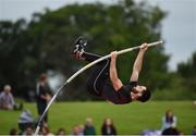 22 July 2016; Jack Phipps of Great Britain during the Men's International Pole Vault event at the AAI Morton Games in Morton Stadium, Santry, Dublin. Photo by Sam Barnes/Sportsfile