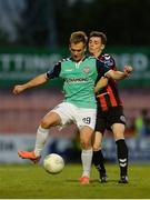 22 July 2016; Lucas Schubert of Derry City in action against Ian Morris of Bohemians during the SSE Airtricity League Premier Division match between Bohemians and Derry City in Dalymount Park, Dublin. Photo by Eóin Noonan/Sportsfile