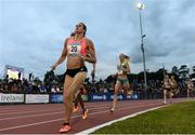 22 July 2016; Heather Kampf of USA during the Women's Mile event at the AAI Morton Games in Morton Stadium, Santry, Dublin. Photo by Sam Barnes/Sportsfile