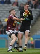 26 June 2016; Mark Donnellan of Kildare in action against Kieran Martin of Westmeath during the Leinster GAA Football Senior Championship Semi-Final match between Kildare and Westmeath at Croke Park in Dublin. Photo by Oliver McVeigh/Sportsfile