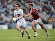 26 June 2016; Ollie Lyons of Kildare in action against Paul Sharry of Westmeath during the Leinster GAA Football Senior Championship Semi-Final match between Kildare and Westmeath at Croke Park in Dublin. Photo by Oliver McVeigh/Sportsfile