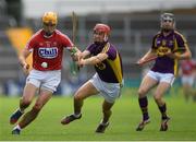 9 July 2016; John Cronin of Cork in action against Paul Morris of Wexford during the GAA Hurling All-Ireland Senior Championship Round 2 match between Cork and Wexford at Semple Stadium in Thurles, Tipperary. Photo by Stephen McCarthy/Sportsfile