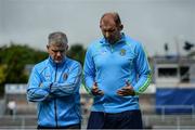 23 July 2016; Roscommon joint managers Kevin McStay, left, and Fergal O'Donnell before the GAA Football All-Ireland Senior Championship, Round 4A, game between Clare and Roscommon at Pearse Stadium in Salthill, Galway. Photo by Brendan Moran/Sportsfile