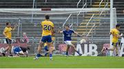 23 July 2016; David Tubridy of Clare celebrates scoring his side's first goal during the GAA Football All-Ireland Senior Championship, Round 4A, game between Clare and Roscommon at Pearse Stadium in Salthill, Galway. Photo by Brendan Moran/Sportsfile