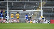 23 July 2016; Jamie Malone of Clare scores his sides second goal during the GAA Football All-Ireland Senior Championship, Round 4A, game between Clare and Roscommon at Pearse Stadium in Salthill, Galway. Photo by Brendan Moran/Sportsfile