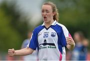 23 July 2016; Caoimhe McGrath of Waterford celebrates after the final whistle during the TG4 Ladies Football All-Ireland Senior Championship Preliminary Round match between Armagh and Waterford at Conneff Park in Clane, Co Kildare. Photo by Eóin Noonan/Sportsfile