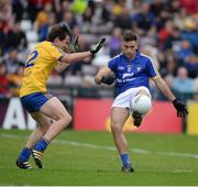 23 July 2016; Dean Ryan of Clare in action against David Keenan of Roscommon during the GAA Football All-Ireland Senior Championship, Round 4A, game between Clare and Roscommon at Pearse Stadium in Salthill, Galway. Photo by Brendan Moran/Sportsfile
