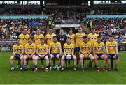 23 July 2016; The Roscommon panel before the GAA Football All-Ireland Senior Championship, Round 4A, game between Clare and Roscommon at Pearse Stadium in Salthill, Galway. Photo by Brendan Moran/Sportsfile