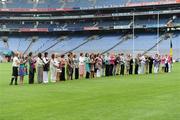 12 September 2010; The Kilkenny Jubilee Team Presentation at the Gala All-Ireland Camogie Championship Finals, Croke Park, Dublin. Photo by Sportsfile