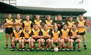 14 August 1994; The Down team, back row, from left, Eamon Burns, Conor Deegan, Paul Higgins, Barry Breen, Brian Burns, Neil Collins, Greg Blaney, and Aidan Farrell, with, front, from left, Ross Carr, James McCartan, Gary Mason, Michael Magill, DJ Kane, Gregory McCartan and Mickey Linden. Bank of Ireland Football Championship Semi-Final, Down v Cork, Croke Park, Dublin. Picture credit: David Maher / SPORTSFILE