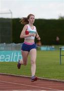 23 July 2016; Ann Moroney of Galway City Harriers competing in the Girls U19 3000m final event during Day 2 of the GloHealth National Juvenile Track & Field Championships at Tullamore Harriers Stadium in Tullamore, Co Offaly. Photo by Piaras Ó Mídheach/Sportsfile