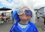 24 July 2016; Waterford supporter Lee Curley, from Tallow, before the GAA Hurling All-Ireland Senior Championship quarter final match between Wexford and Waterford at Semple Stadium in Thurles, Co Tipperary. Photo by Stephen McCarthy/Sportsfile