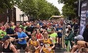 24 July 2016; A general view during the Fingal 10k, SSE Airtricity Race Series 2 in Swords, Co Dublin. Photo by David Maher/Sportsfile