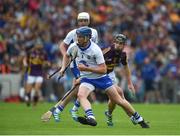 24 July 2016; Austin Gleeson of Waterford in action against Eoin Conroy of Wexford during the GAA Hurling All-Ireland Senior Championship quarter final match between Wexford and Waterford at Semple Stadium in Thurles, Co Tipperary. Photo by Daire Brennan/Sportsfile