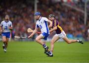 24 July 2016; Austin Gleeson of Waterford in action against Eanna Martin of Wexford during the GAA Hurling All-Ireland Senior Championship quarter final match between Wexford and Waterford at Semple Stadium in Thurles, Co Tipperary.