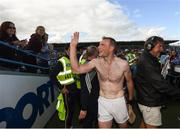 24 July 2016; Cyril Donnellan of Galway acknowledges the supporters following the GAA Hurling All-Ireland Senior Championship quarter final match between Clare and Galway at Semple Stadium in Thurles, Co Tipperary. Photo by Stephen McCarthy/Sportsfile