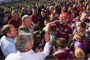 24 July 2016; Joe Canning of Galway following his side's victory in the GAA Hurling All-Ireland Senior Championship quarter final match between Clare and Galway at Semple Stadium in Thurles, Co Tipperary. Photo by Stephen McCarthy/Sportsfile