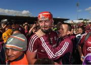 24 July 2016; Joe Canning of Galway following his side's victory in the GAA Hurling All-Ireland Senior Championship quarter final match between Clare and Galway at Semple Stadium in Thurles, Co Tipperary. Photo by Stephen McCarthy/Sportsfile