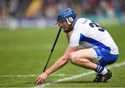 24 July 2016; Austin Gleeson of Waterford prepares to take a sideline cut during the GAA Hurling All-Ireland Senior Championship quarter final match between Wexford and Waterford at Semple Stadium in Thurles, Co Tipperary. Photo by Stephen McCarthy/Sportsfile