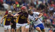 24 July 2016; Maurice Shanahan of Waterford in action against Paudie Foley of Wexford during the GAA Hurling All-Ireland Senior Championship quarter final match between Wexford and Waterford at Semple Stadium in Thurles, Co Tipperary. Photo by Daire Brennan/Sportsfile