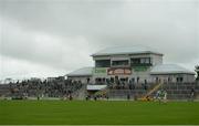 25 June 2016; A general view of spectators during the GAA Football All-Ireland Senior Championship Round 1B game between Offaly and London at O'Connor Park in Tullamore, Co Offaly. Photo by Piaras Ó Mídheach/Sportsfile