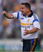 24 July 2016; Clare manager Davy Fitzgerald reacts during the GAA Hurling All-Ireland Senior Championship quarter final match between Clare and Galway at Semple Stadium in Thurles, Co Tipperary. Photo by Stephen McCarthy/Sportsfile