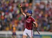 24 July 2016; Cyril Donnellan of Galway during the GAA Hurling All-Ireland Senior Championship quarter final match between Clare and Galway at Semple Stadium in Thurles, Co Tipperary. Photo by Stephen McCarthy/Sportsfile