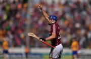 24 July 2016; Cyril Donnellan of Galway during the GAA Hurling All-Ireland Senior Championship quarter final match between Clare and Galway at Semple Stadium in Thurles, Co Tipperary. Photo by Stephen McCarthy/Sportsfile
