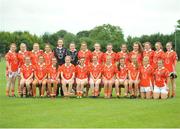 23 July 2016; Armagh team before the TG4 Ladies Football All-Ireland Senior Championship Preliminary Round match between Armagh and Waterford at Conneff Park in Clane, Co Kildare. Photo by Eóin Noonan/Sportsfile