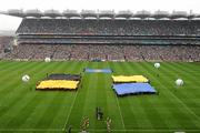 5 September 2010; A general view of the Arcana pre-match entertainment before the game. GAA Hurling All-Ireland Senior Championship Final, Kilkenny v Tipperary, Croke Park, Dublin. Picture credit: Brendan Moran / SPORTSFILE